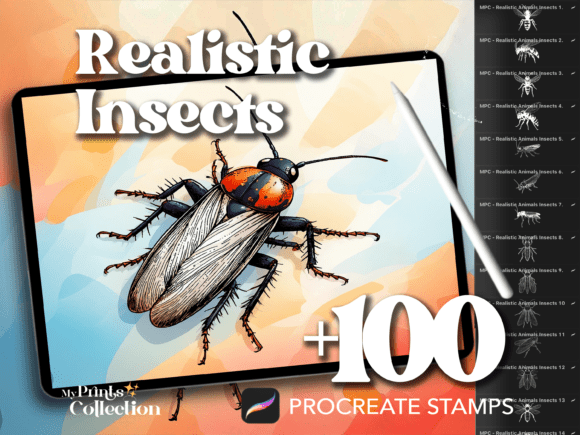 100 Procreate Insects Animal Realistic: A Detailed Review for Digital Artists and Illustrators