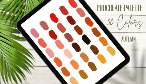 Procreate Autumn Palette: Natural Colors for Creative Projects