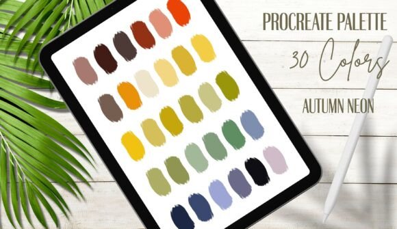 Unlock Creative Potential with Procreate’s Autumn Neon and Palette: A Guide for Designers and Illustrators